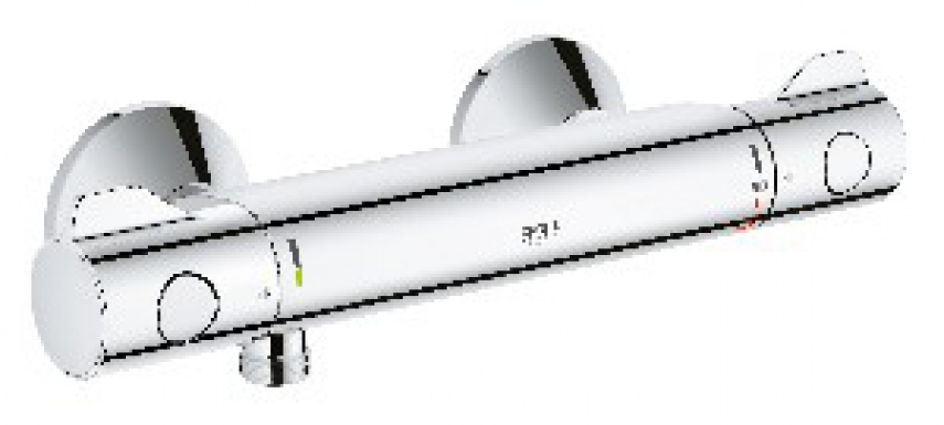 Mitigeur douche mural thermostatique Grohtherm 800 C3